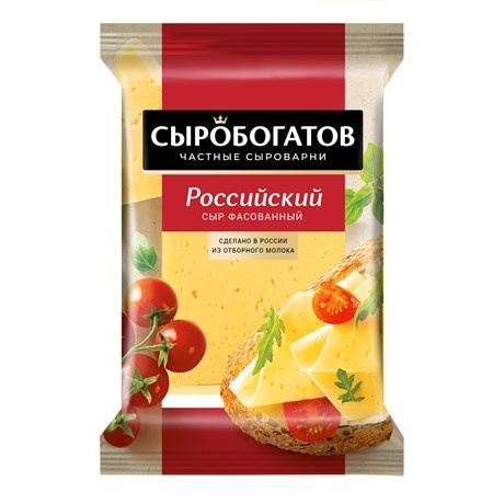 Сыр Российский 40% 180г фото 1