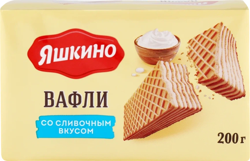 Вафли Сливочные 200гр фото 1