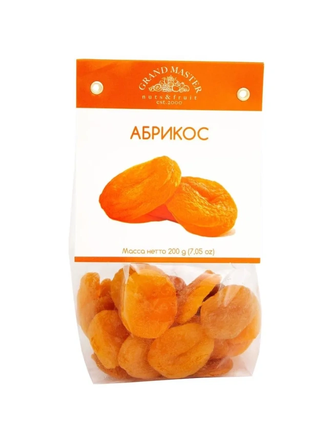 Абрикос сушеный 200г Grand Master фото 1