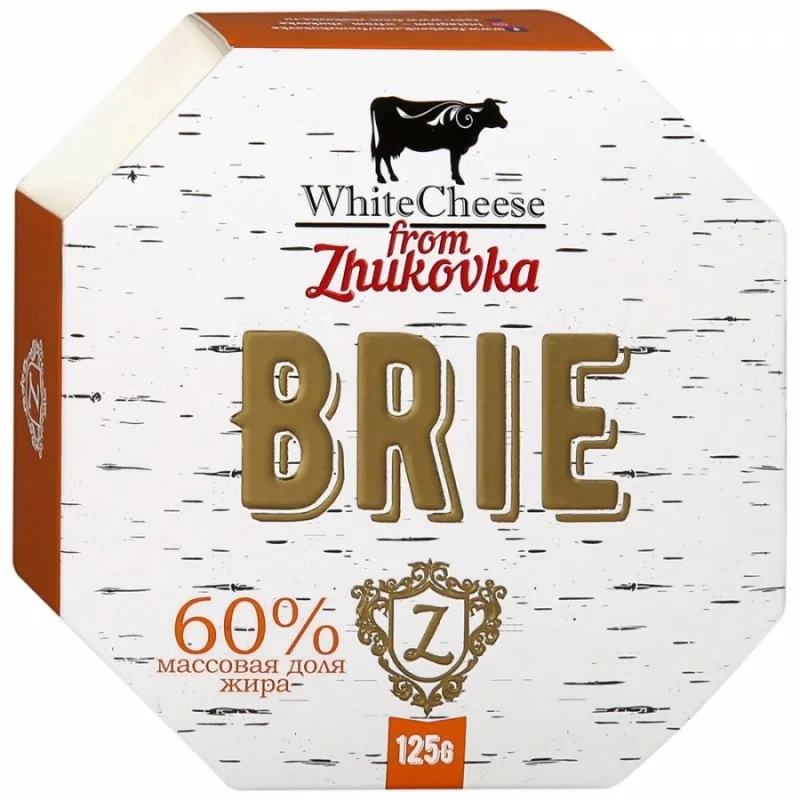 Сыр Бри White Cheese  50% 125г картон фото 2