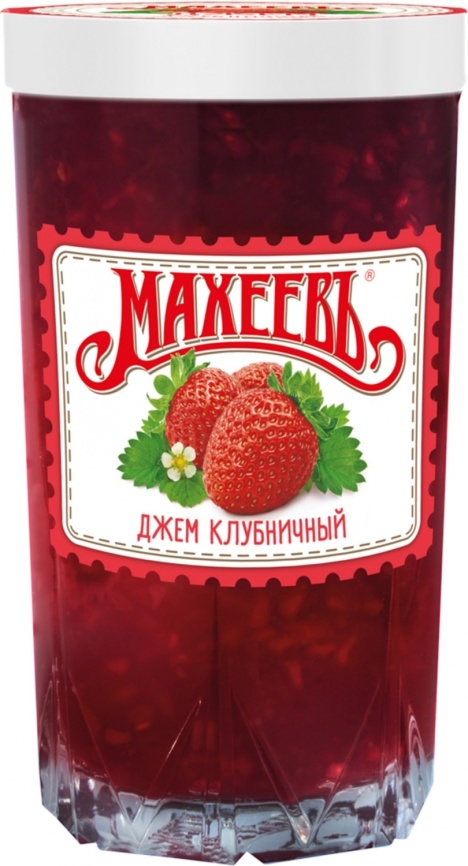 Джем Клубничный стакан 400г фото 1